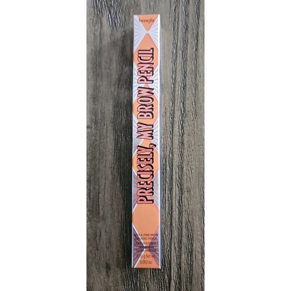 benefit Precisely, My Brow Pencil 3 Warm Light Brown New in Box .08 g